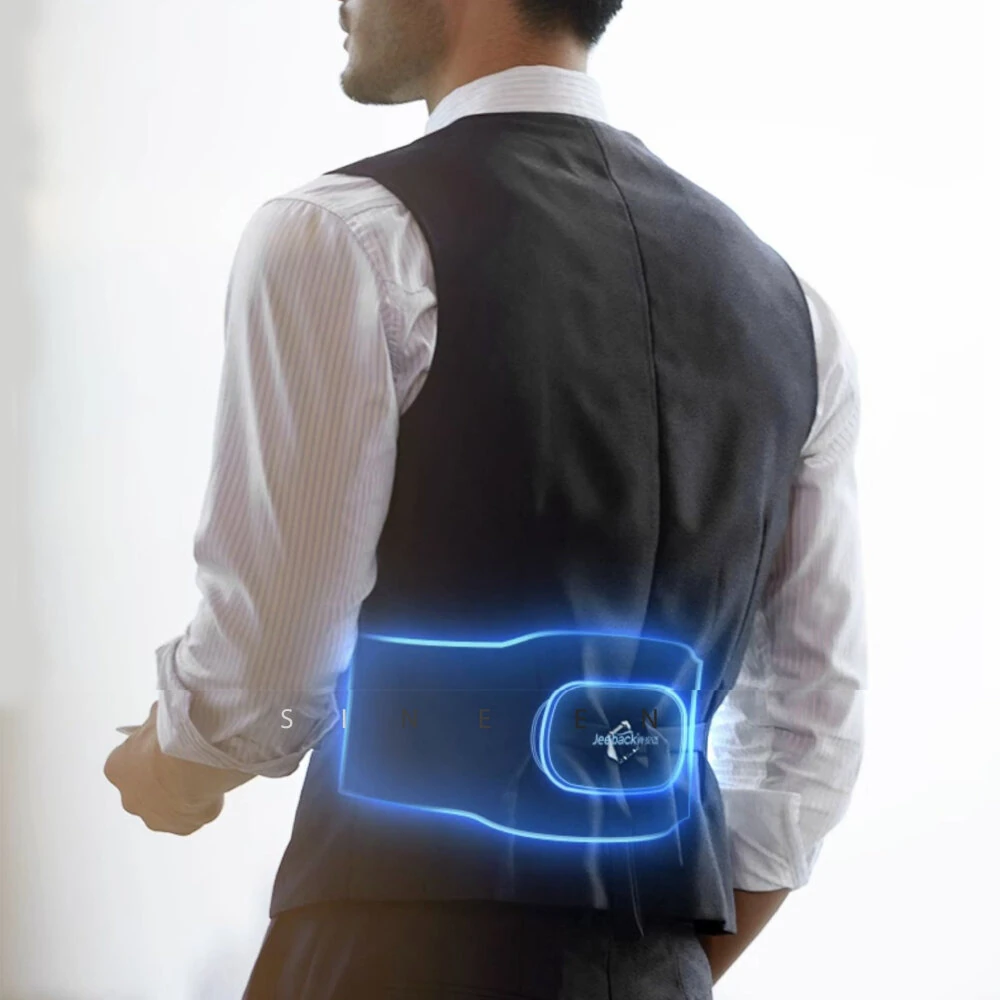 (image for) Jeeback G9 Waist Massager Instrument Back Lumbar Heat Pulse Smart Physiotherapist Lumbar Portable Massager Relieve Back Pain